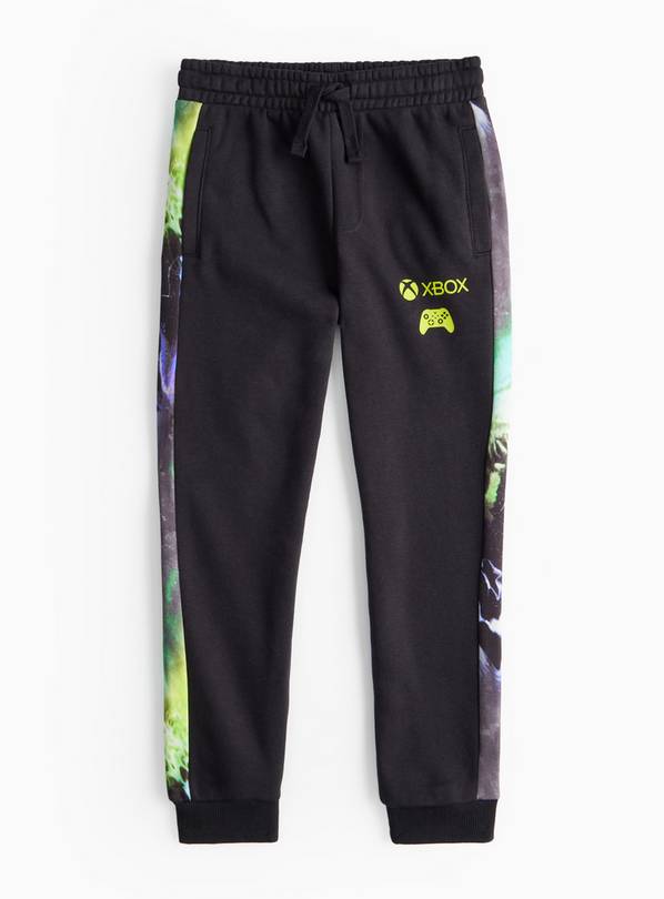 XBOX Black Space-Dye Printed Joggers 5 years